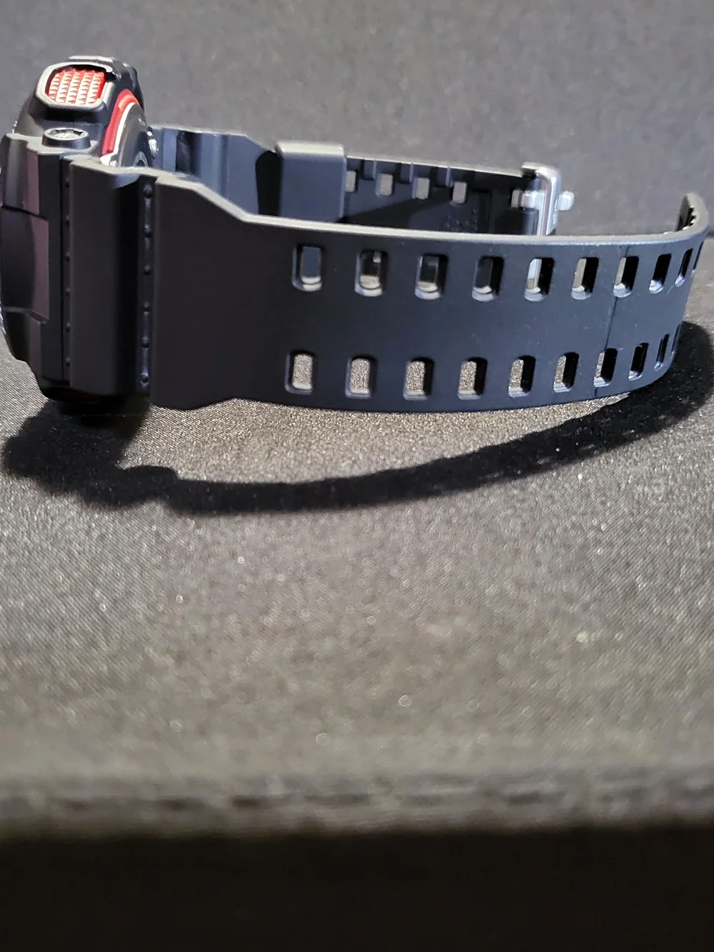 CASIO G-SHOCK GA-100 Black and Red Sport Watch